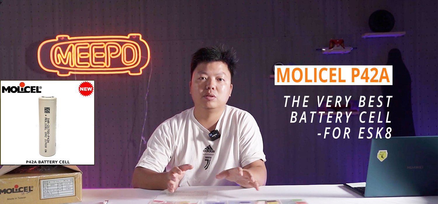 MOLICEL P42A Upgrade —The Best Battery Cell for Esk8