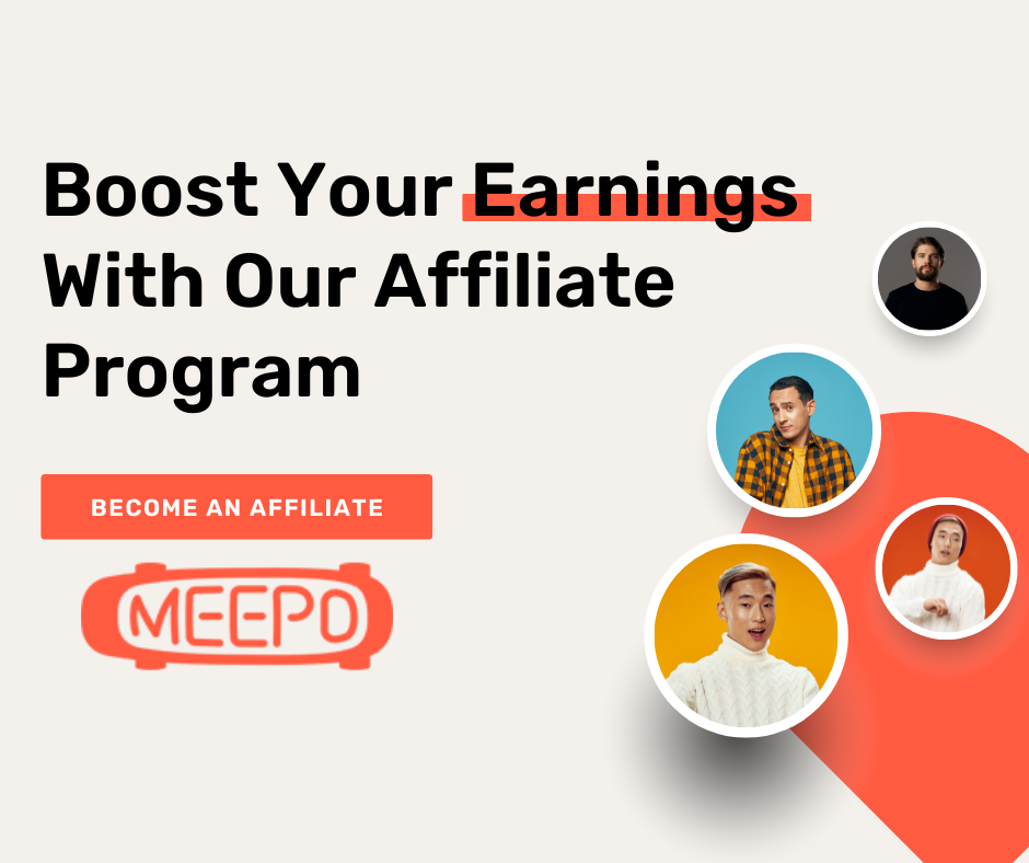 Become a Meepo Affiliate. Join Today!