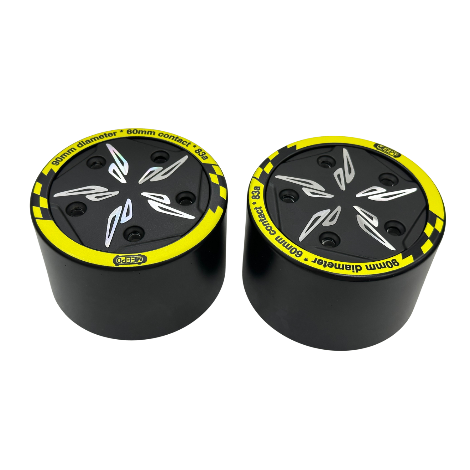 meemo♡ Meepo 90x60mm Skateboard PU Sleeves - 83A Durometer