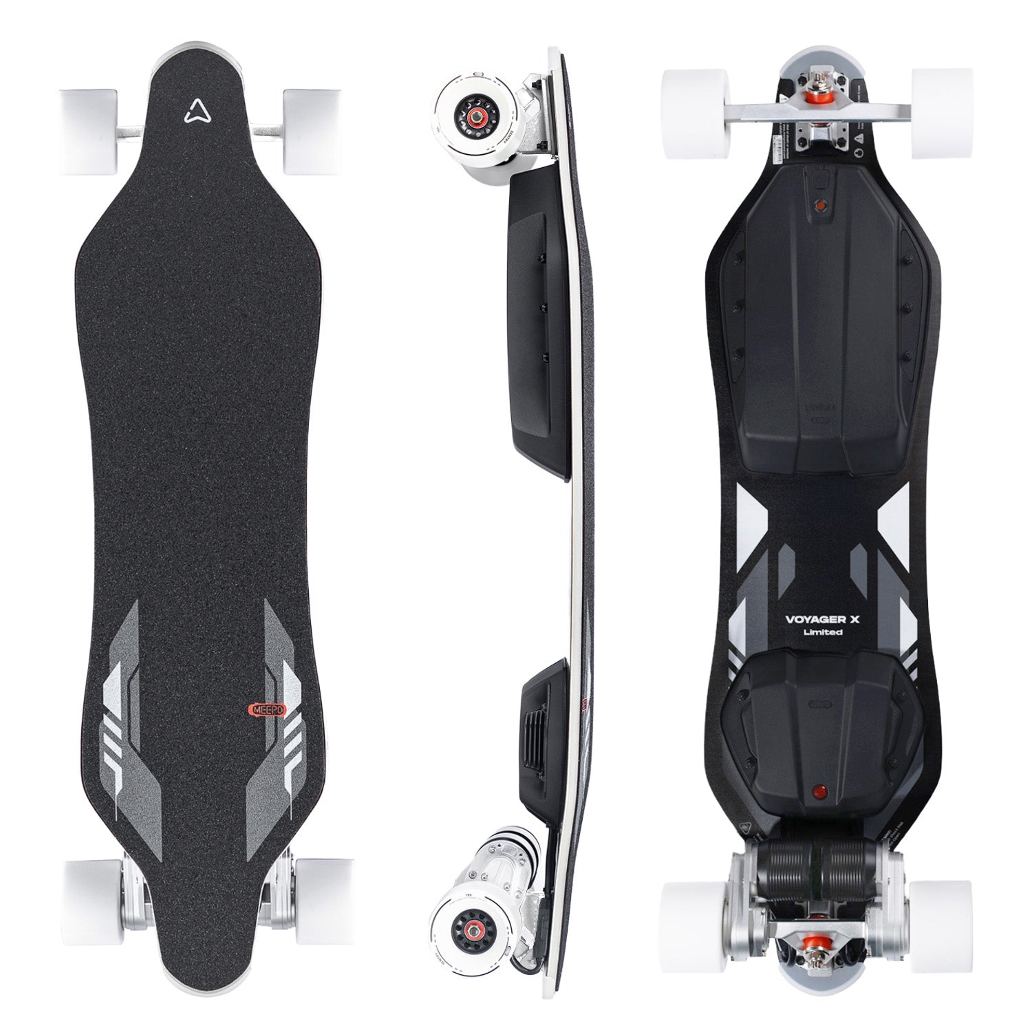 Electric Longboard with Gear Drive & Dual Motors