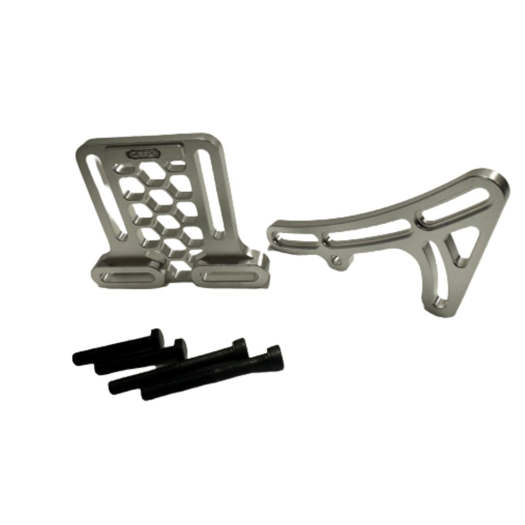 CNC footstop parts for Meepo Hurricane electric skateboard with mounting pins