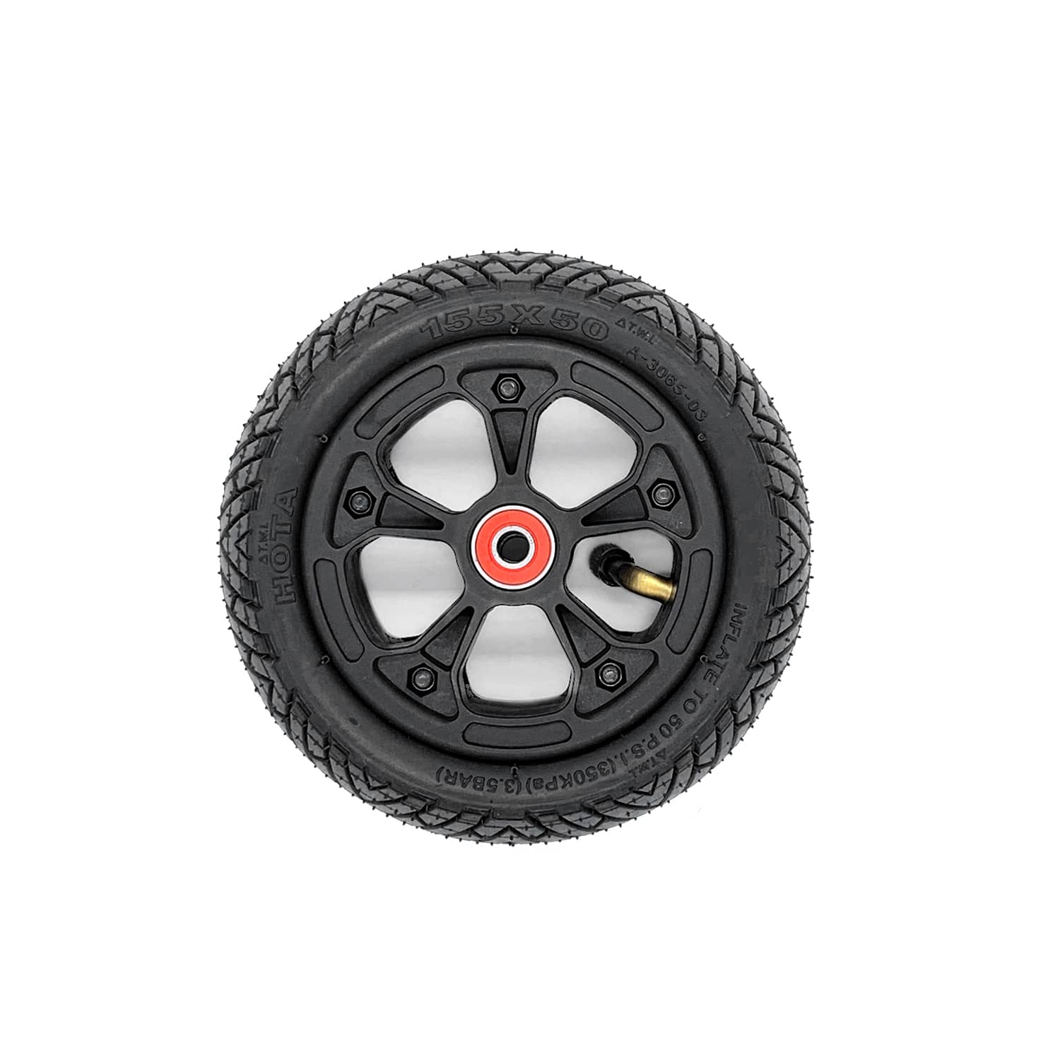 155mm Pneumatic Tire Set for Hurricane Belt / Rover