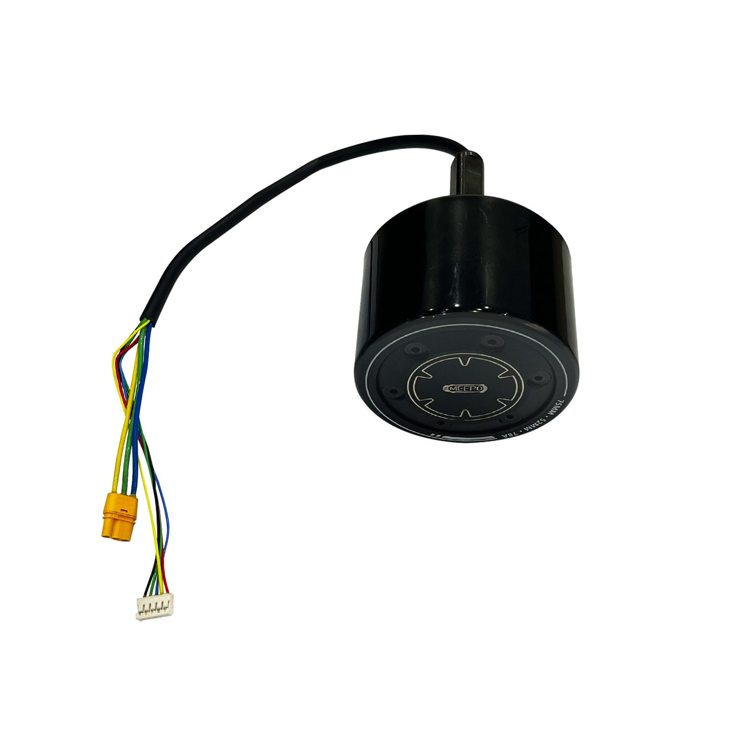 75MM hub motor for Mini Dual skateboard with multi-colored wires