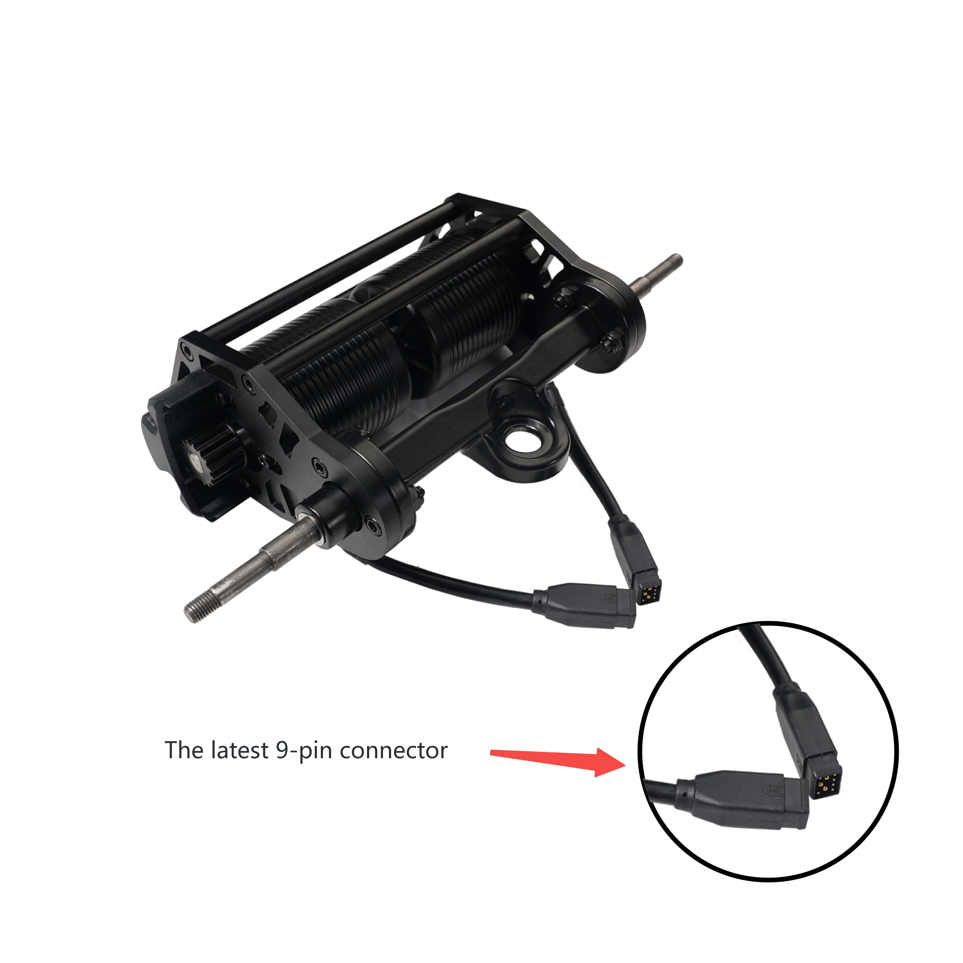 Hurricane motor with 9-pin connector for Meepo skateboards