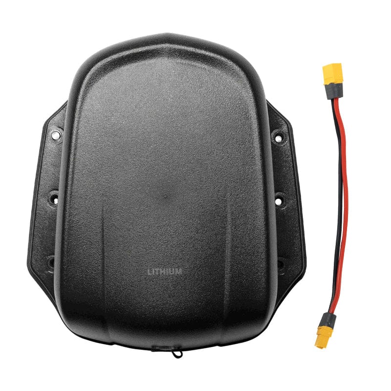 Durable battery case for Meepo electric skateboards with connector cable
