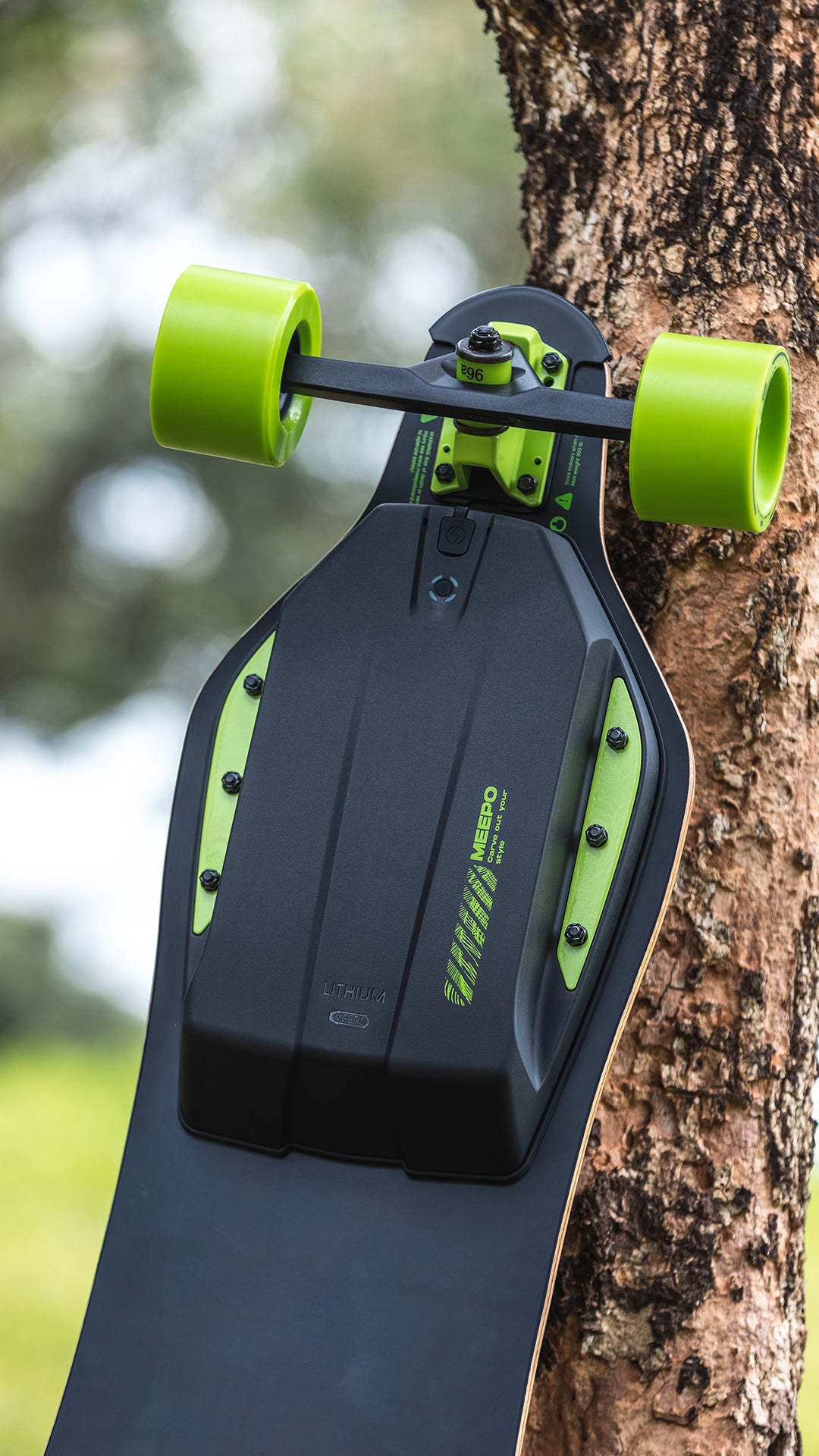  MEEPO Flow Electric Skateboard, Flexible Lean Oxygenated Wavy,  24 Miles Range,for Excellent Commuting Experience : Sports & Outdoors