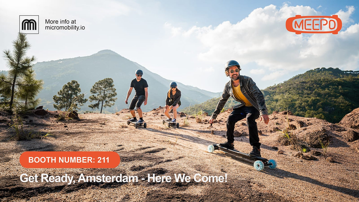 Come Meet Meepo in Amsterdam at the Micromobility Europe Summit