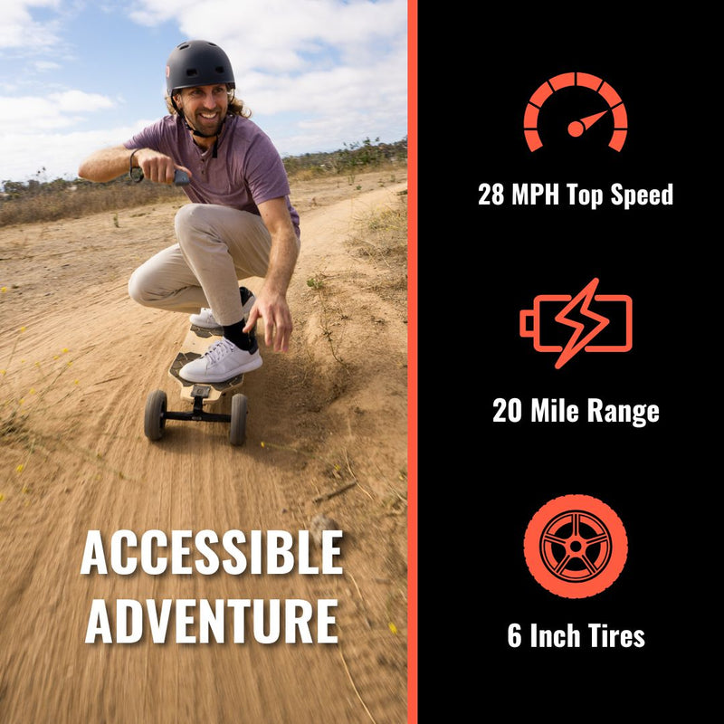 MEEPO Rover - Affordable All-Terrain Electric Skateboard