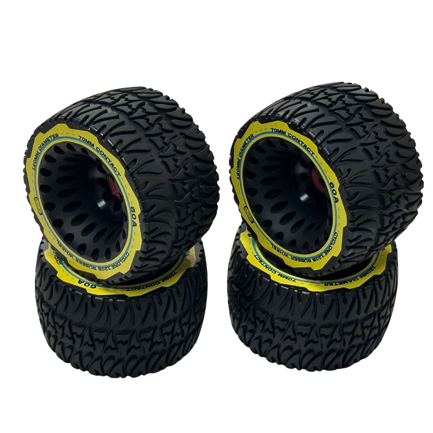 Meepo Cyclone 120s Ultra Comfort High Grip All-terrain Wheels