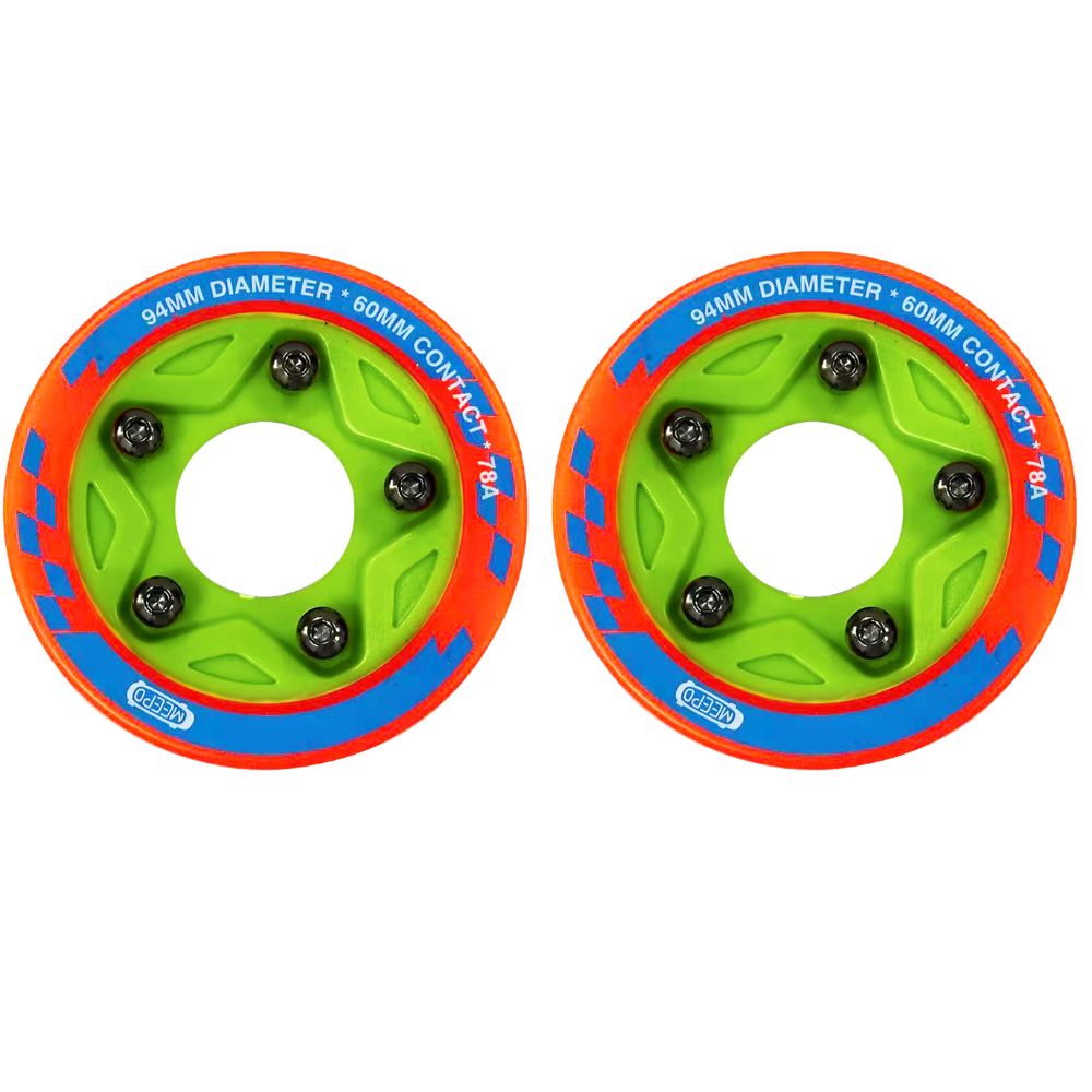 94mm PU sleeves -Orange