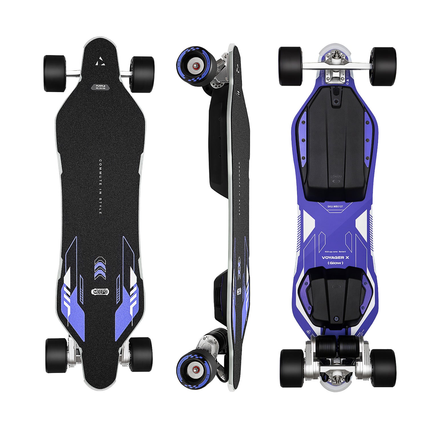 スポーツ yu   longbord Electric Longboard with Gear Drive & Dual Motors