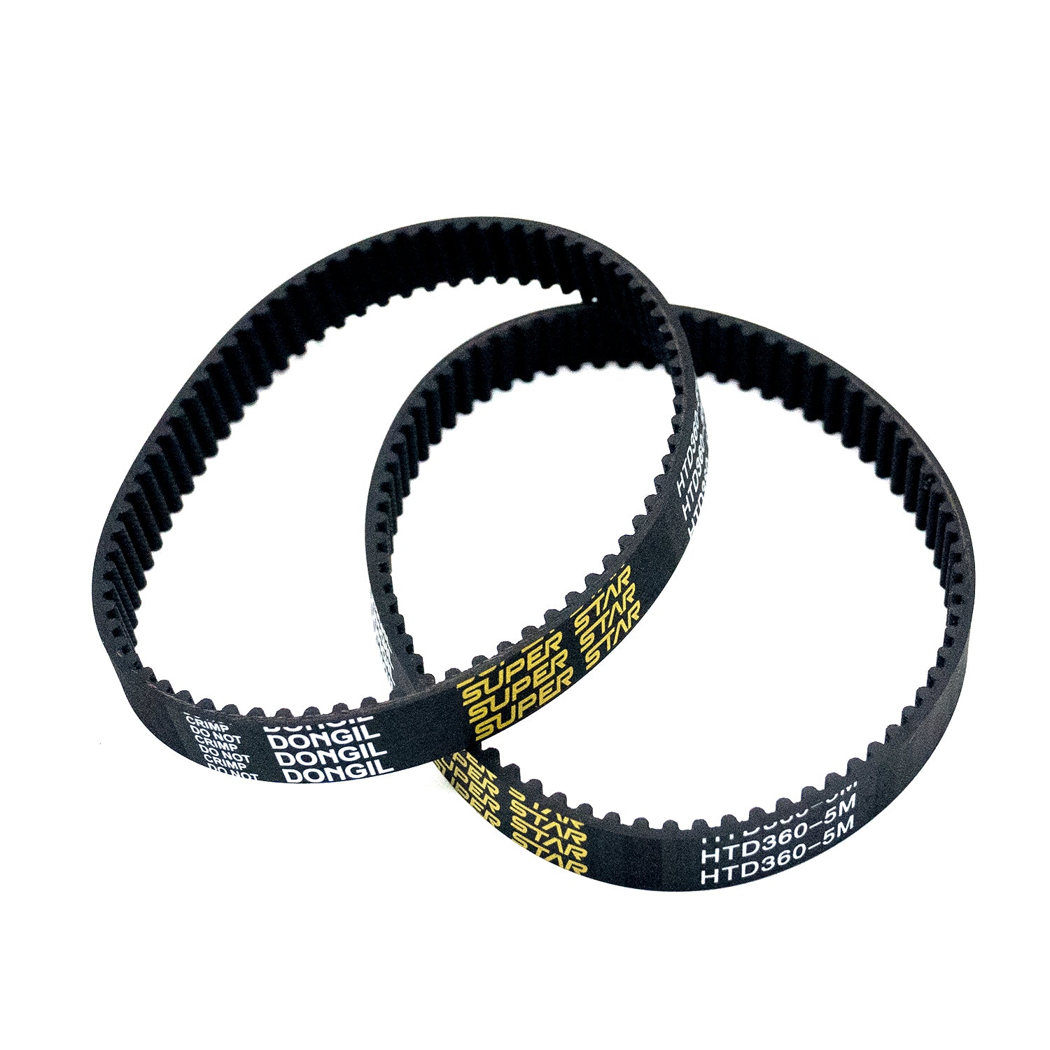 Set of high-quality skateboard drive belts for Meepo electric skateboards