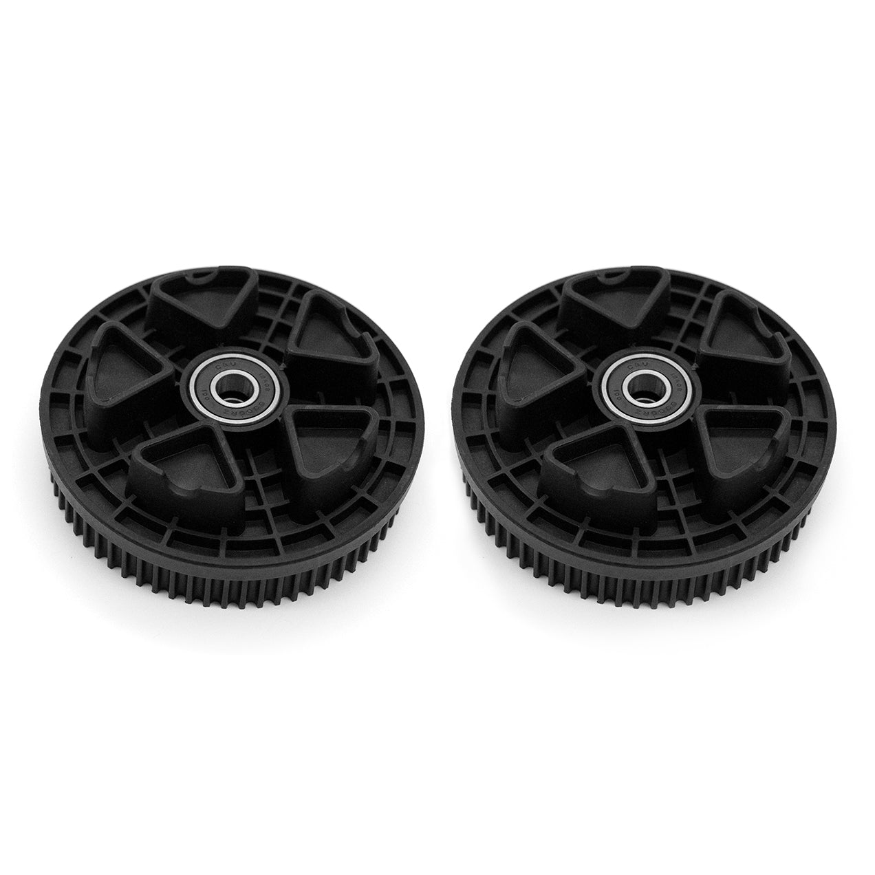 Black 150x50mm honeycomb wheels for Meepo Hurricane and City Rider boards