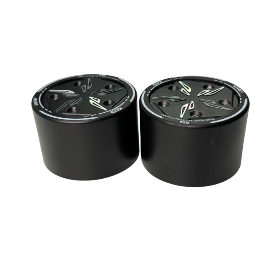 90mm black PU sleeves for electric skateboards with 83A hardness