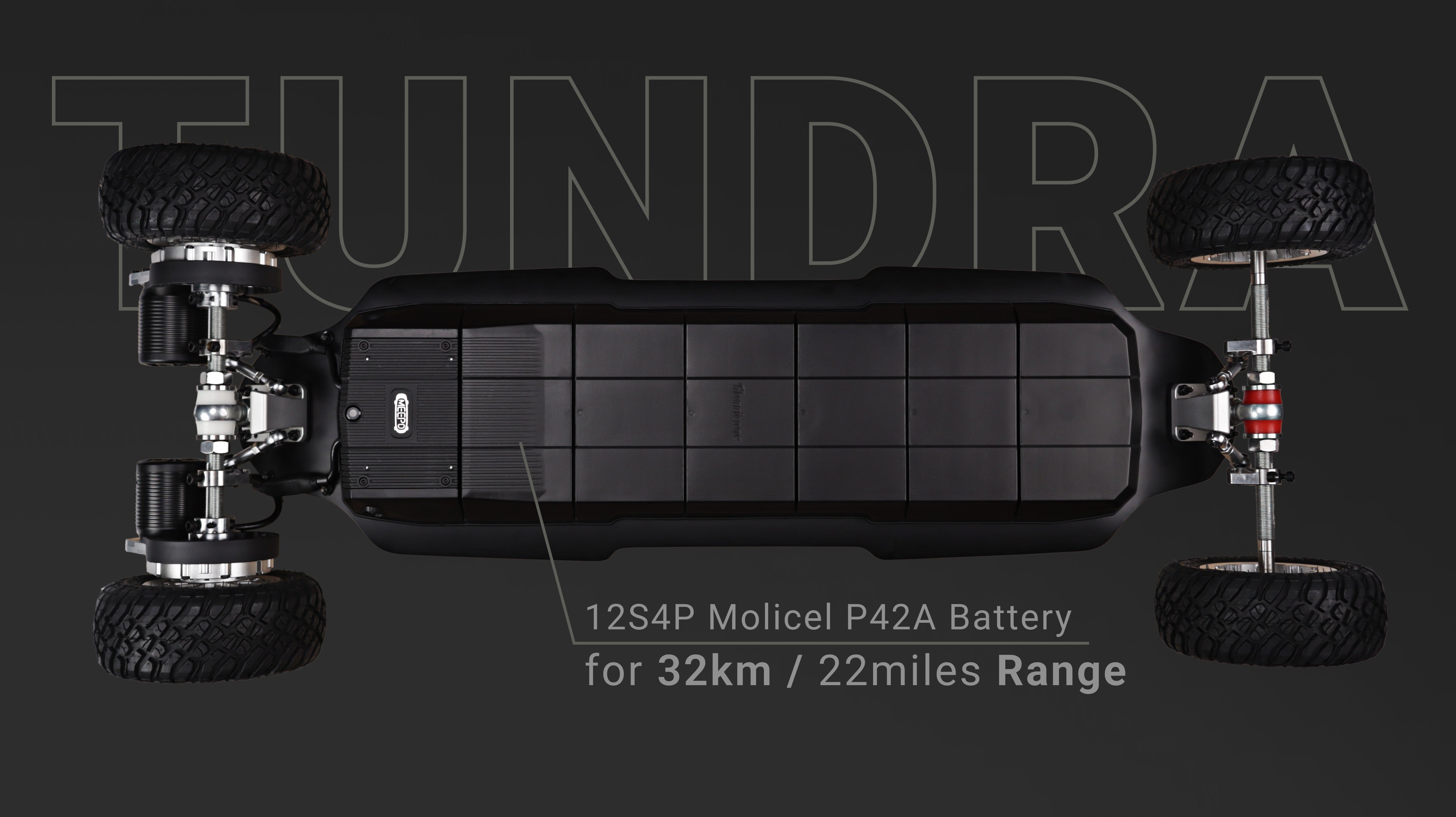 MEEPO TUNDRA - Off-Road Electric Skateboard