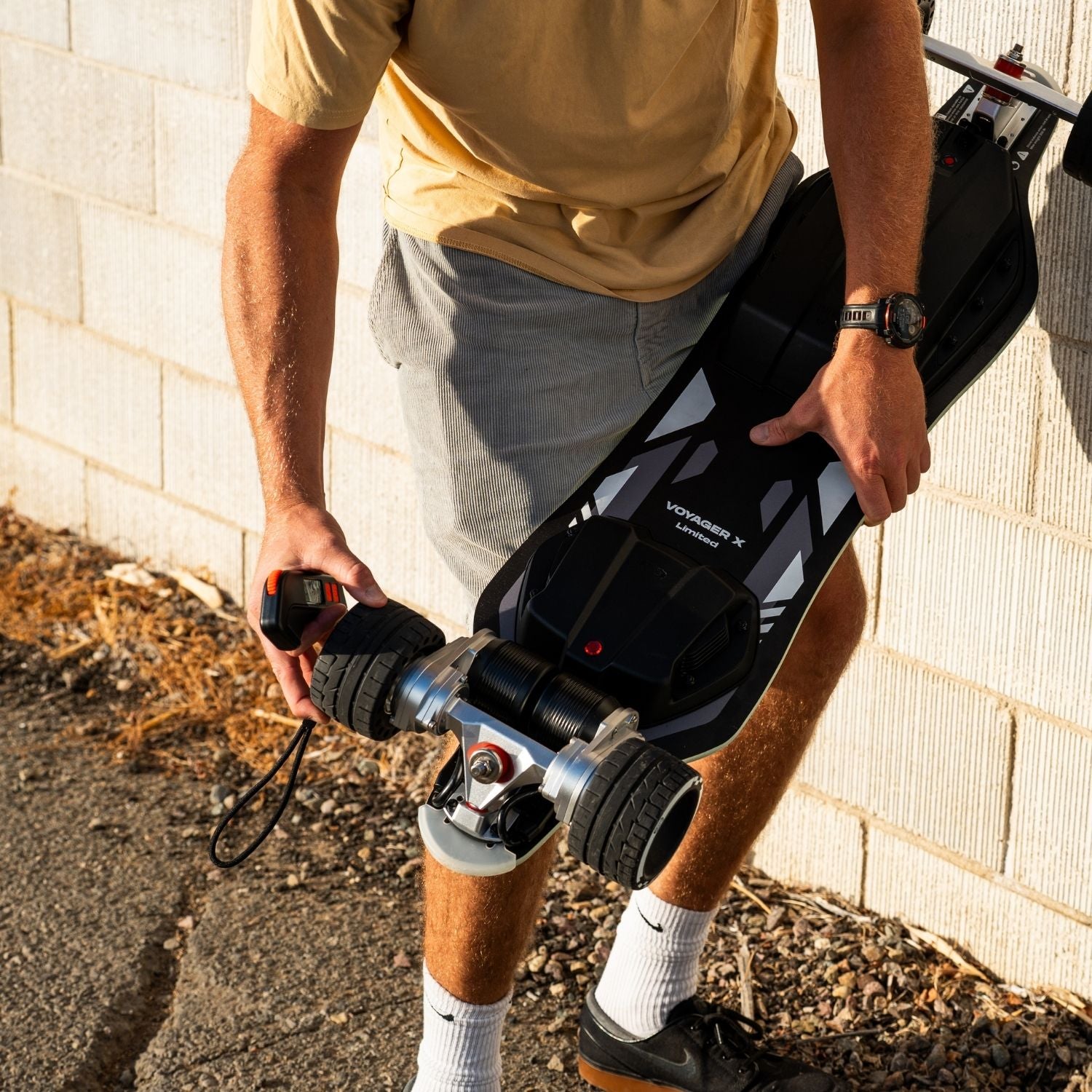 Electric Longboard with Gear Drive & Dual Motors