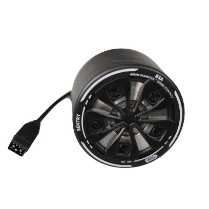 90 mm electric skateboard hub motor with connector and 83A hardness