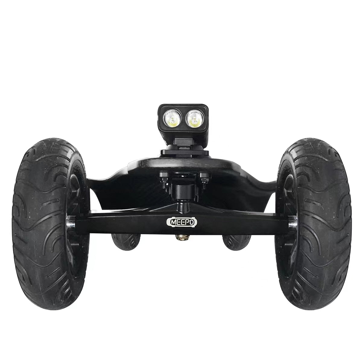 Meepo skateboard light with dual headlights for improved night safety