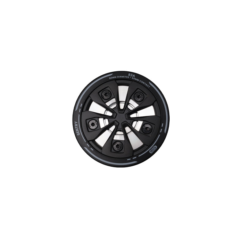 90 mm electric skateboard hub motor with 83A durometer rating