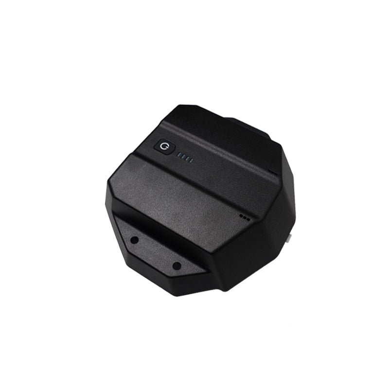 Black Meepo ESC case with power indicator for electric skateboard models