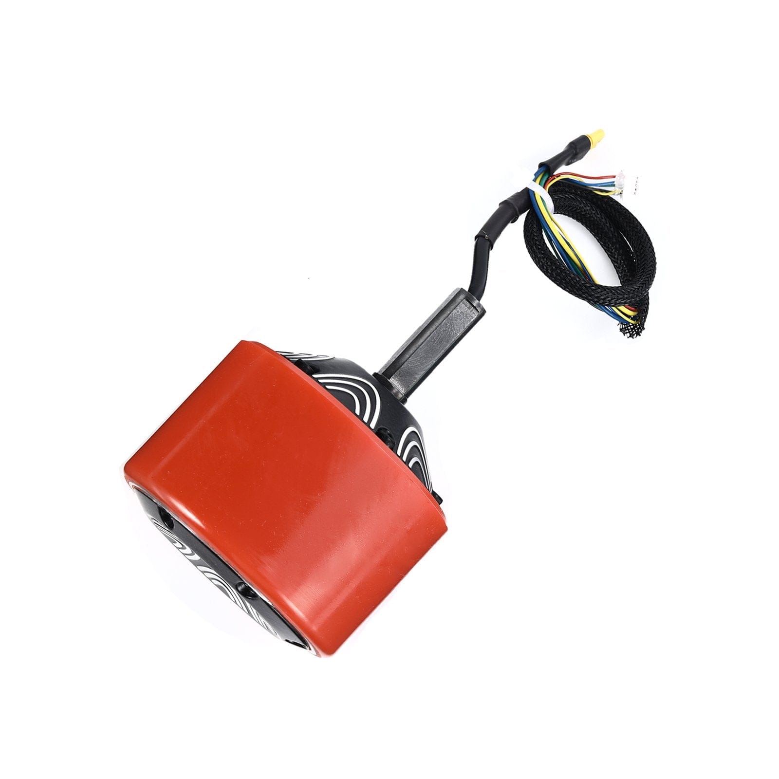 Close-up of Meepo Board's innovative 620W hub motor showcasing its sleek design.