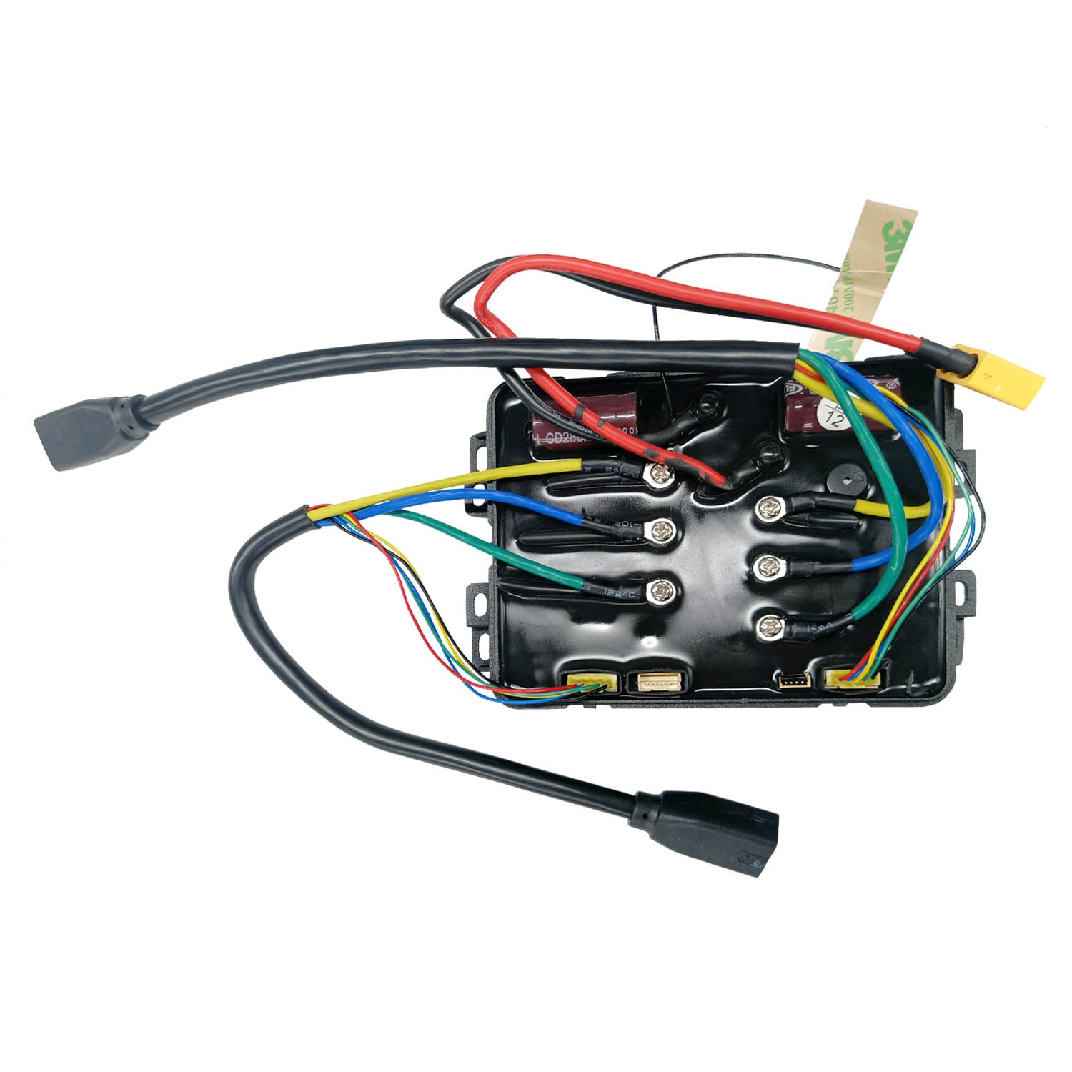 Meepo Hurricane Series ESC with cooling fins and multiple connector wires