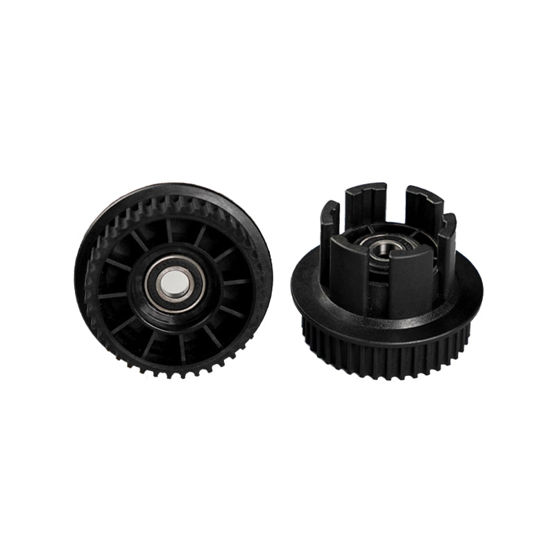 Pulleys for Meepo electric skateboards, compatible with various models.