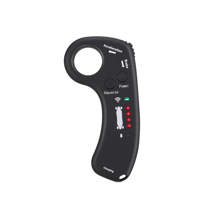 Meepo V2 remote control with buttons and LED indicators for electric skateboard